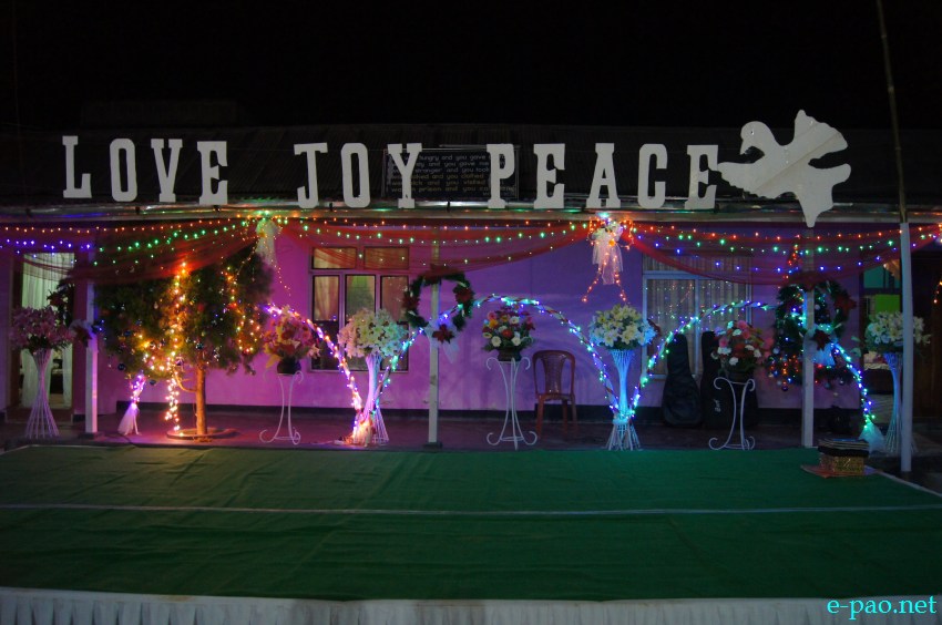 Christmas Eve at MBC Church, Tabitha Children Home Mantripukhri, Evagelical Convention Church, Mantripukhri :: 25 December 2013 