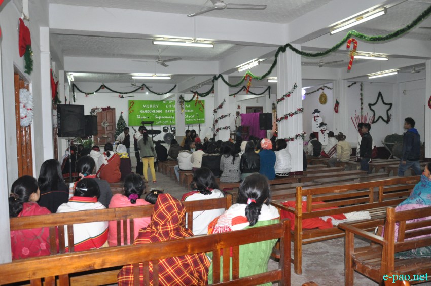 Evening of Christmas at Imphal area  along with Christmas carol :: December 24 2014