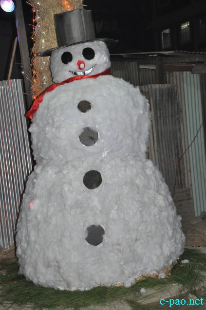 Evening of Christmas at Imphal area  along with Christmas carol :: December 24 2014