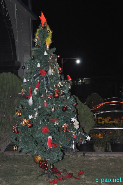 Evening of Christmas at Imphal area  along with Christmas carol :: December 24 2014