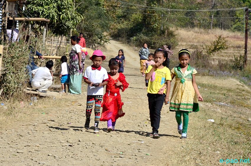 Christmas celebration at Khongnangpokpi Village, Saikhul Assembly Constituency, Senapati District :: 27 Dec 2014