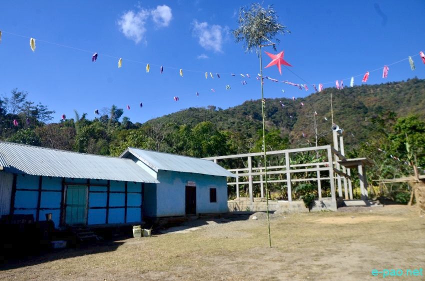 Christmas celebration at Khongnangpokpi Village, Saikhul Assembly Constituency, Senapati District :: 27 Dec 2014