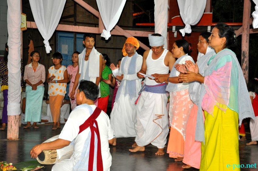 Choidev Chongba and Kang Khechri at Bamon Leikai, Imphal :: July 12, 2013
