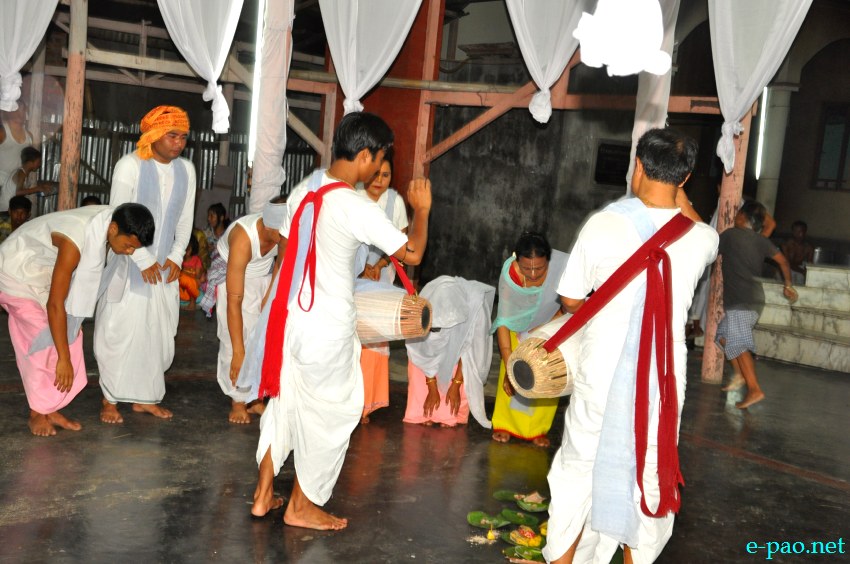 Choidev Chongba and Kang Khechri at Bamon Leikai, Imphal :: July 12, 2013