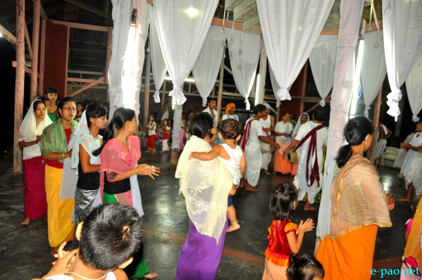 Choidev Chongba and Kang Khechri at Bamon Leikai, Imphal :: July 12, 2013