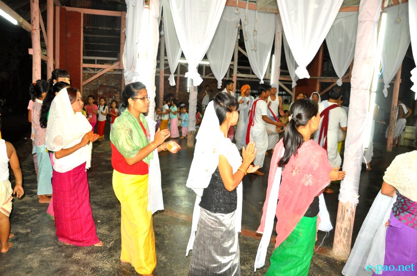 Choidev Chongba and Kang Khechri at Bamon Leikai, Imphal :: July 12, 2013