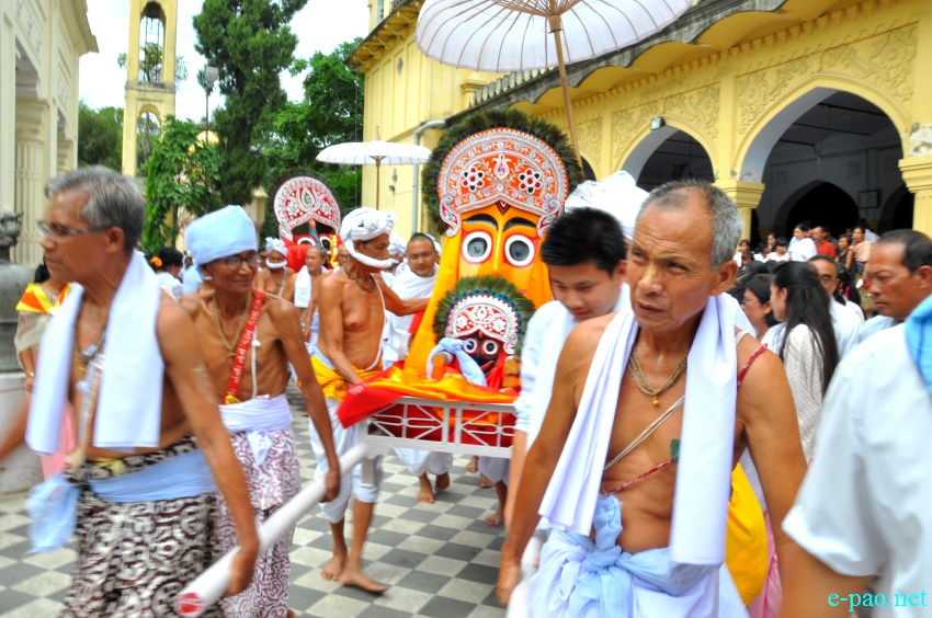 Konung 'Kanglen Chingba' - Rath Jatra - in Imphal, Manipur :: July 18, 2013