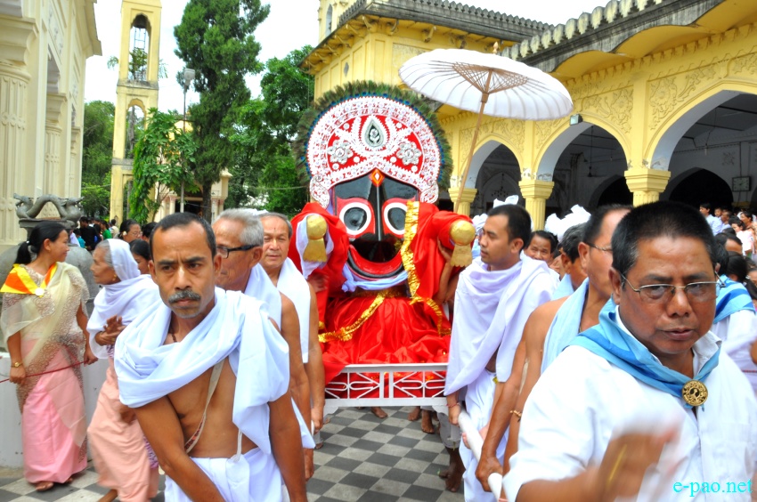Konung 'Kanglen Chingba' - Rath Jatra - in Imphal, Manipur :: July 18, 2013