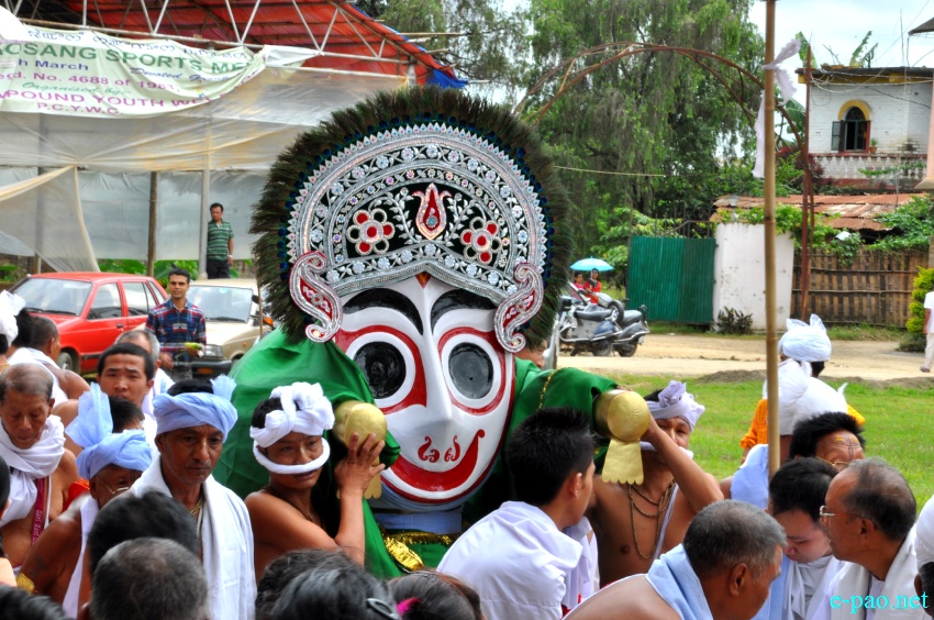 Konung 'Kanglen Chingba' - Rath Jatra - in Imphal, Manipur :: July 18, 2013