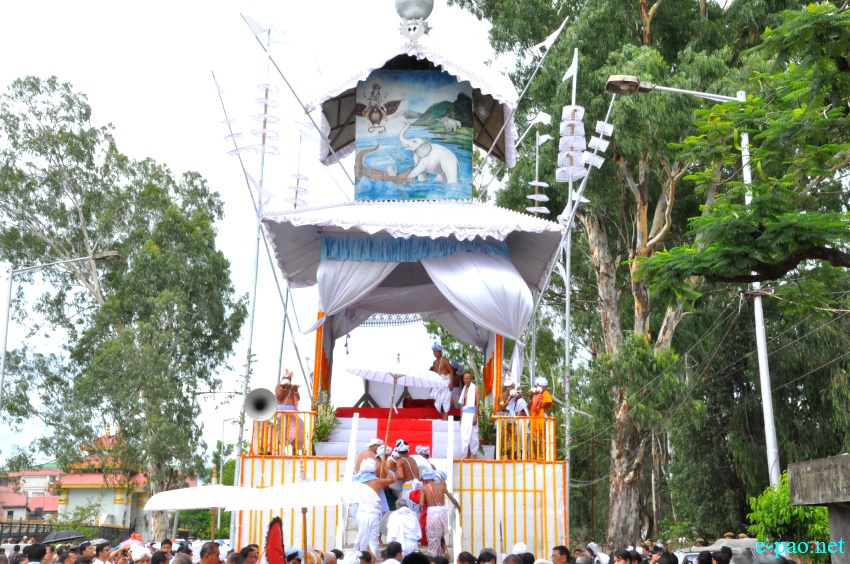 Konung 'Kanglen Chingba' - Rath Jatra - in Imphal, Manipur :: July 18, 2013