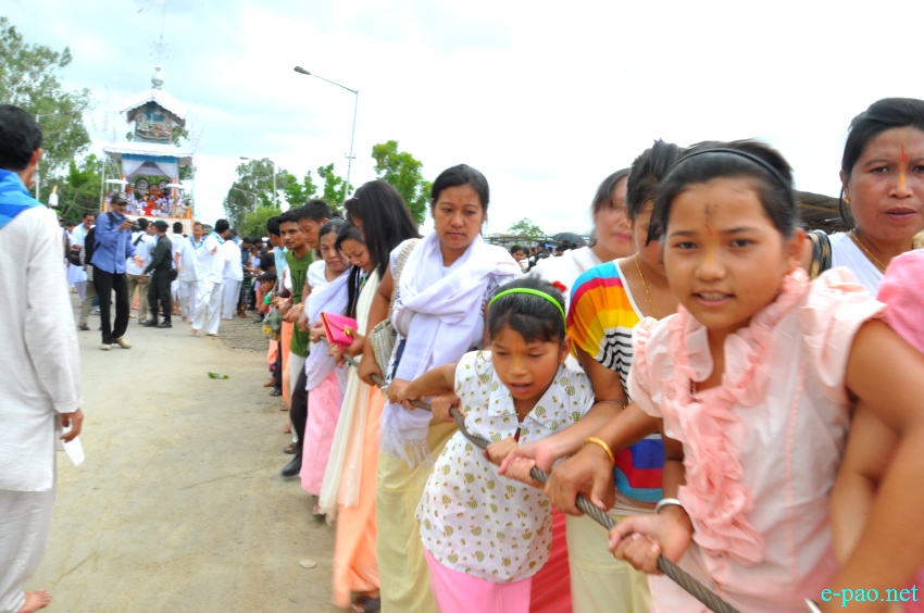 Konung 'Kanglen Chingba' - Rath Jatra - in Imphal, Manipur :: July 18, 2013