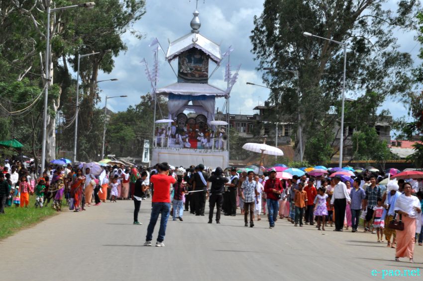 Konung 'Kang Chingba' - Rath Jatra - in Imphal, Manipur :: July 10, 2013
