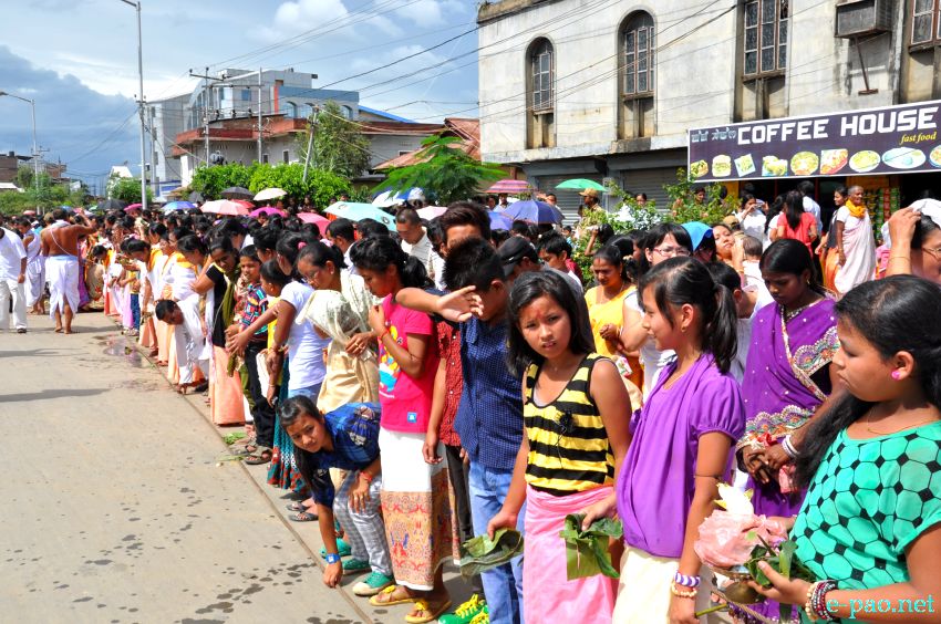 Konung 'Kang Chingba' - Rath Jatra - in Imphal, Manipur :: July 10, 2013