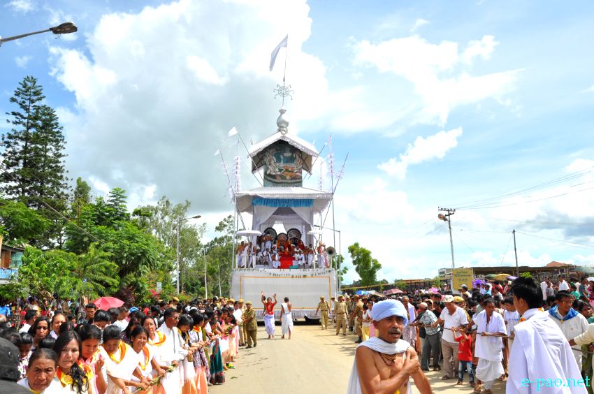 Konung 'Kang Chingba' - Rath Jatra - in Imphal, Manipur :: July 10, 2013