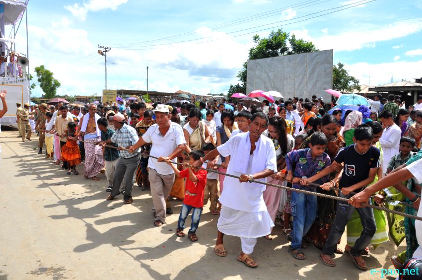 Konung 'Kang Chingba' - Rath Jatra - in Imphal, Manipur :: July 10, 2013