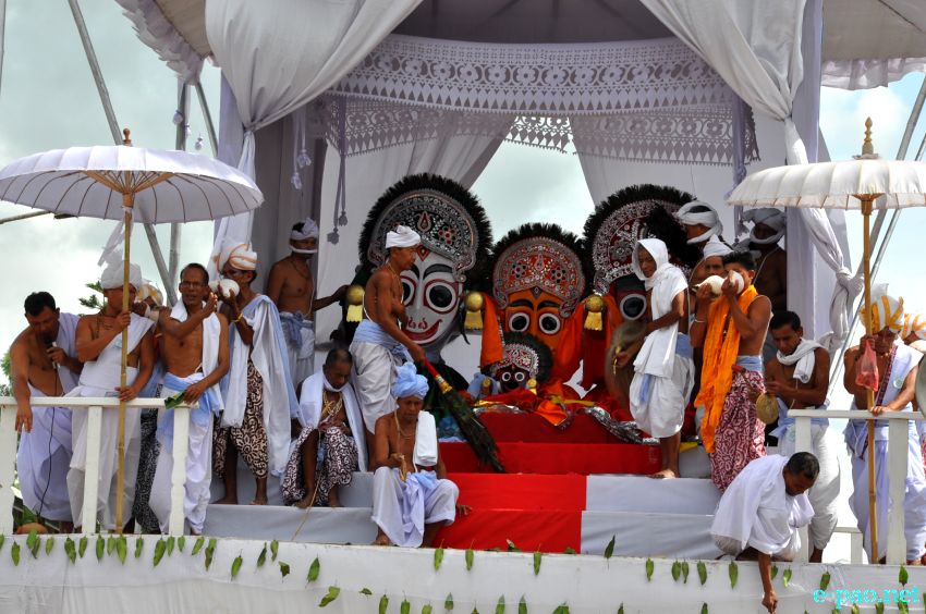 Konung 'Kang Chingba' - Rath Jatra - in Imphal, Manipur :: July 10, 2013