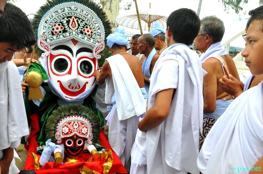 Konung 'Kang Chingba' - Rath Jatra - in Imphal, Manipur :: July 10, 2013