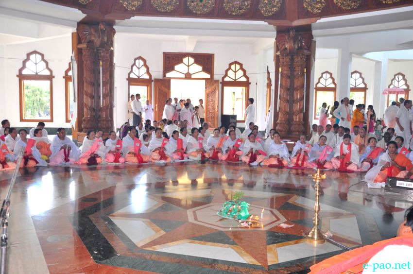 Janmaashtami / Krishna Janma  celebrated at ISKCON Temple, Imphal :: 28 August 2013