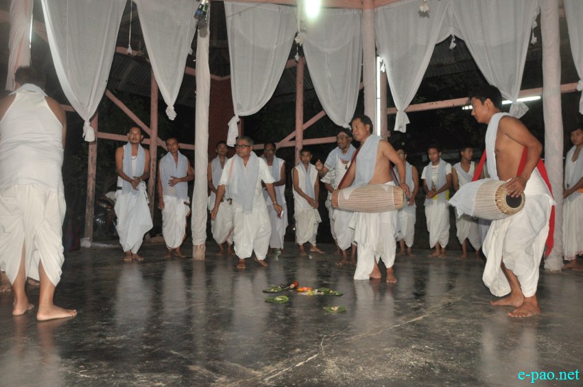 Chali Shaba and Choidev Chongba  as part of Kang Festival at Brahmapur Laipubam Leikai, Imphal  :: July 02, 2014