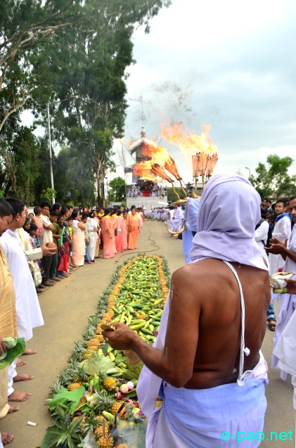 Kanglen : 'Kang Chingba'  Festival at Shree Shree Govindajee Temple, Imphal  :: July 07, 2014