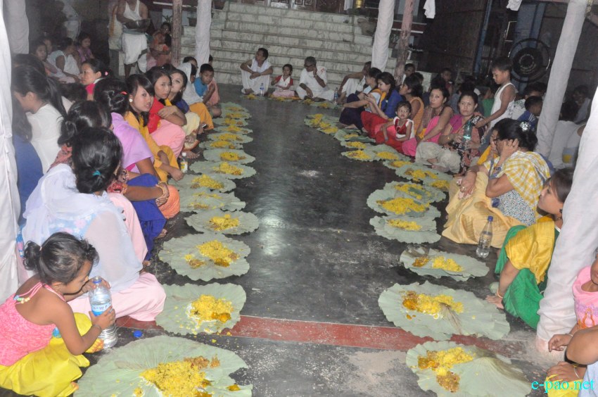 Kang khichri Chaba as part of Kang Festival at Brahmapur Laipubam Leikai, Imphal  :: July 02, 2014