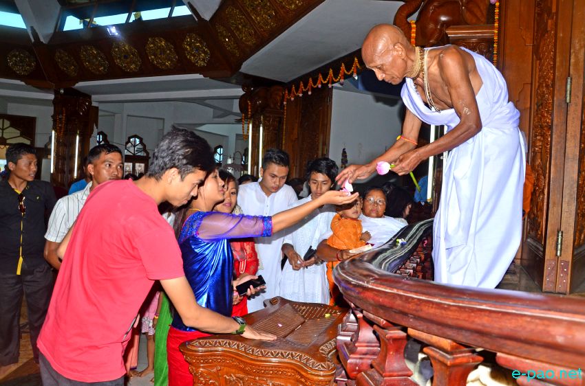 Janmaashtami / Krishna Janma celebrated at ISKCON Temple, Imphal :: 05 September 2015