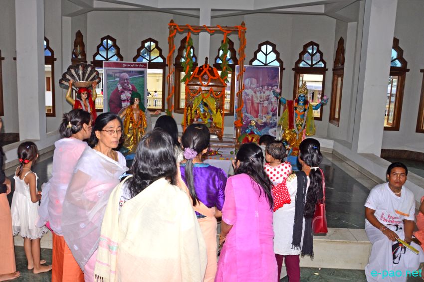Janmaashtami / Krishna Janma celebrated at ISKCON Temple, Imphal :: 05 September 2015