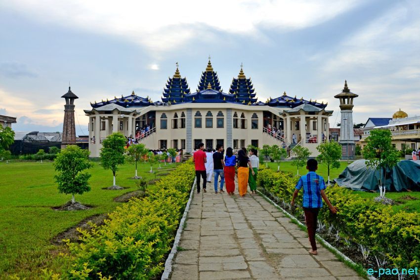 ISKCON Temple at Sangaiporou, Imphal, Manipur :: September 5 2015 