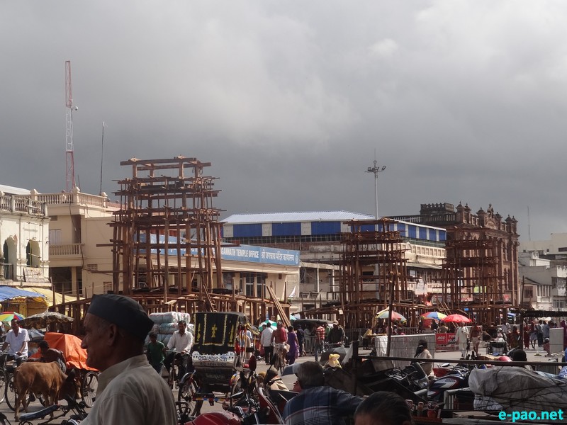 Preparing for Rath Jatra at Puri  :: June 20 2015