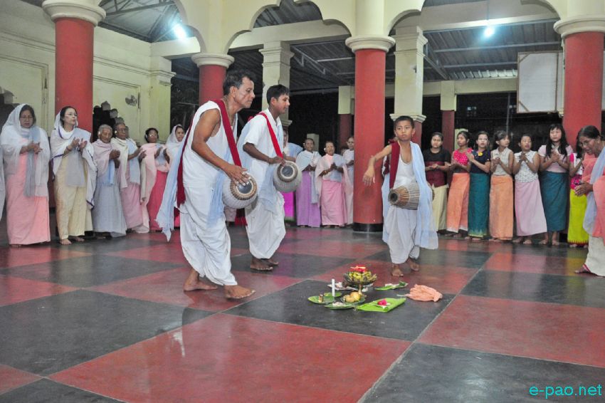 Joydeva Chongba in connection with Kang at Bamon Leikei, Imphal  :: July 13, 2016
