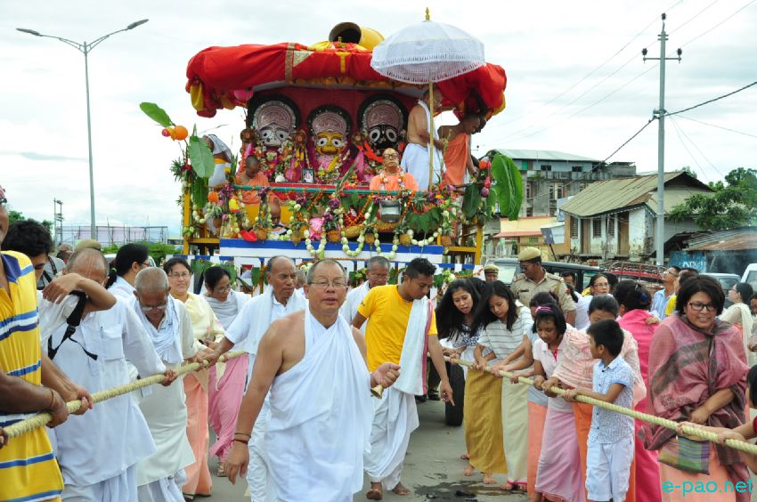 'Kang Chingba'  Festival by ISKCON at Tiddim Road  :: July 06, 2015