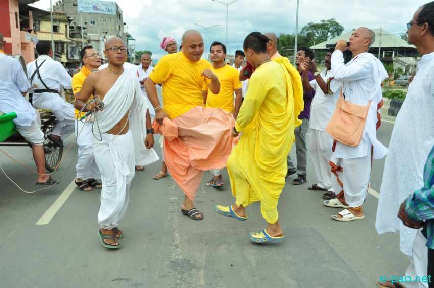'Kang Chingba'  Festival by ISKCON at Tiddim Road  :: July 06, 2015