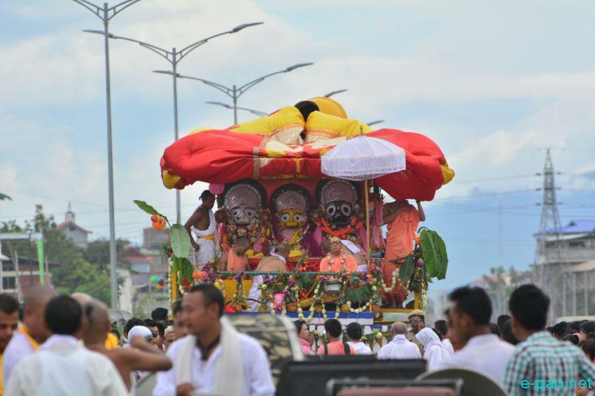 'Kang Chingba'  Festival by ISKCON at Tiddim Road  :: July 06, 2015