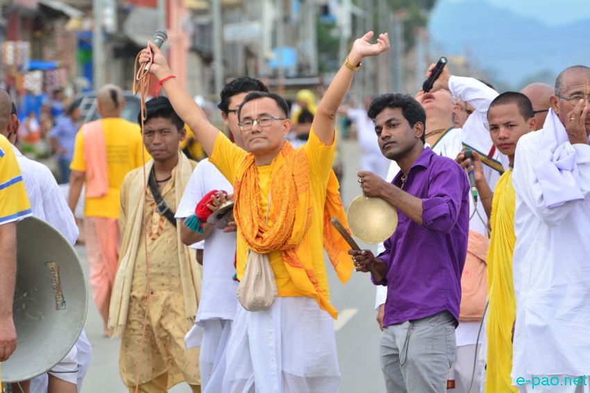 'Kang Chingba'  Festival by ISKCON at Tiddim Road  :: July 06, 2015