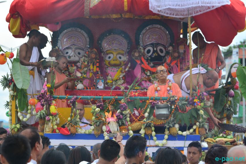 'Kang Chingba'  Festival by ISKCON at Tiddim Road  :: July 06, 2015