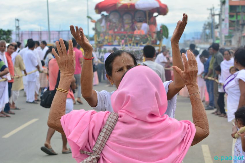 'Kang Chingba'  Festival by ISKCON at Tiddim Road  :: July 06, 2015