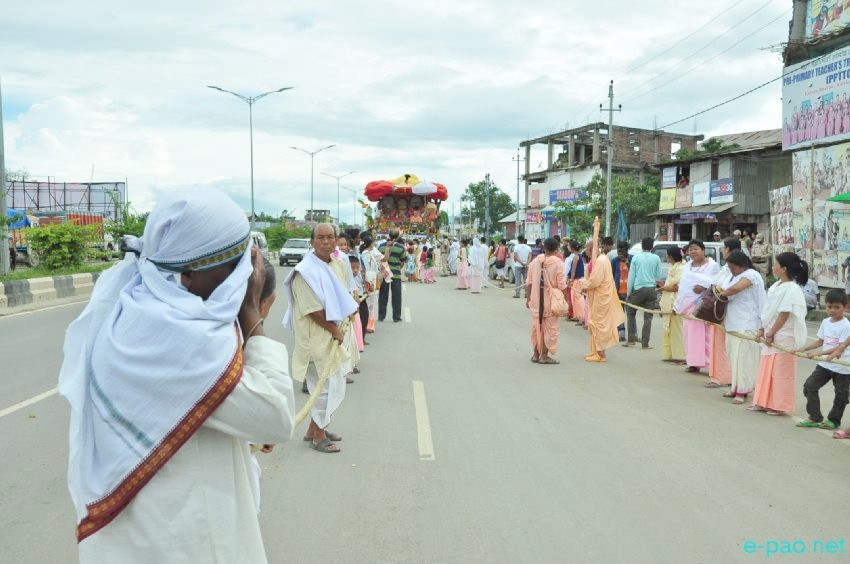 'Kang Chingba'  Festival by ISKCON at Tiddim Road  :: July 06, 2015