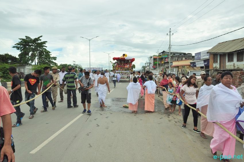 'Kang Chingba'  Festival by ISKCON at Tiddim Road  :: July 06, 2015