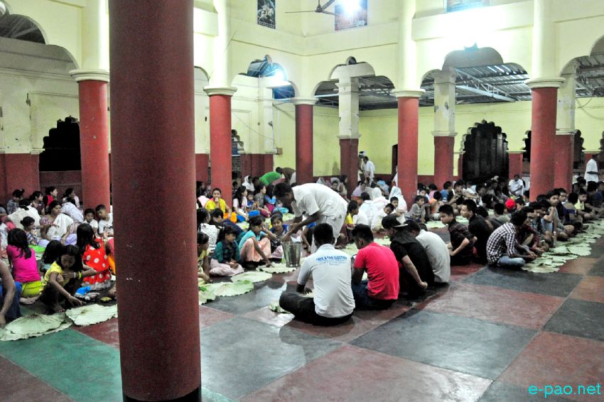 'Kang Khichri chaba' as part of Kang festival at Bamon Leikai :: 13 July 2016