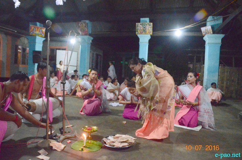 Khubak Eshei in connection with Kang at Shri Shri Radha Krishna Mandir Aribam Mandhop Uripok Khumanthem Leikai :: July 10, 2016