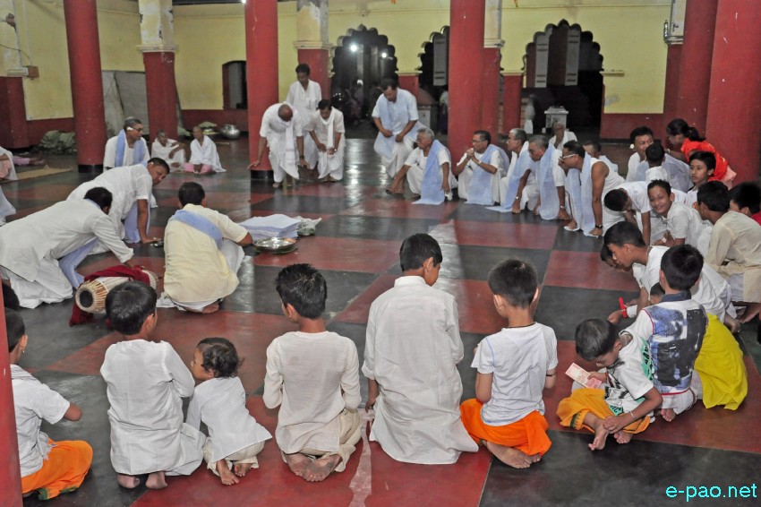 Joydeva Chongba in connection with Kang at Bamon Leikai, Imphal  :: June 30, 2017