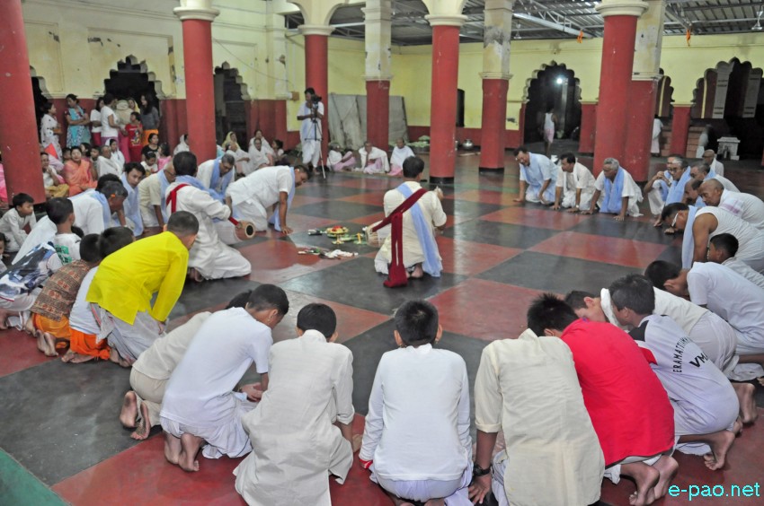 Joydeva Chongba in connection with Kang at Bamon Leikai, Imphal  :: June 30, 2017