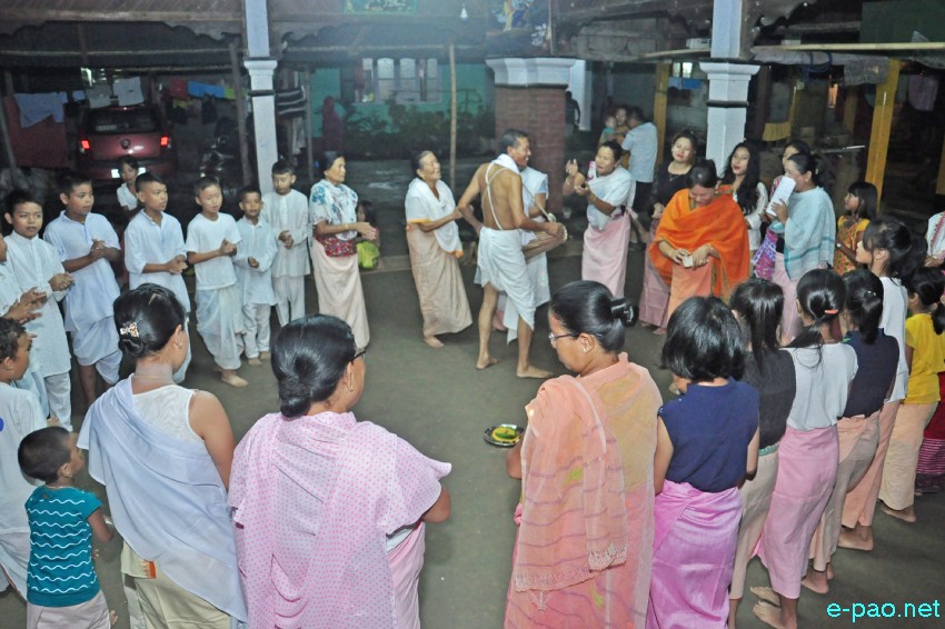 Joydeva Chongba in connection with Kang at Bamon Leikai, Imphal  :: June 30, 2017