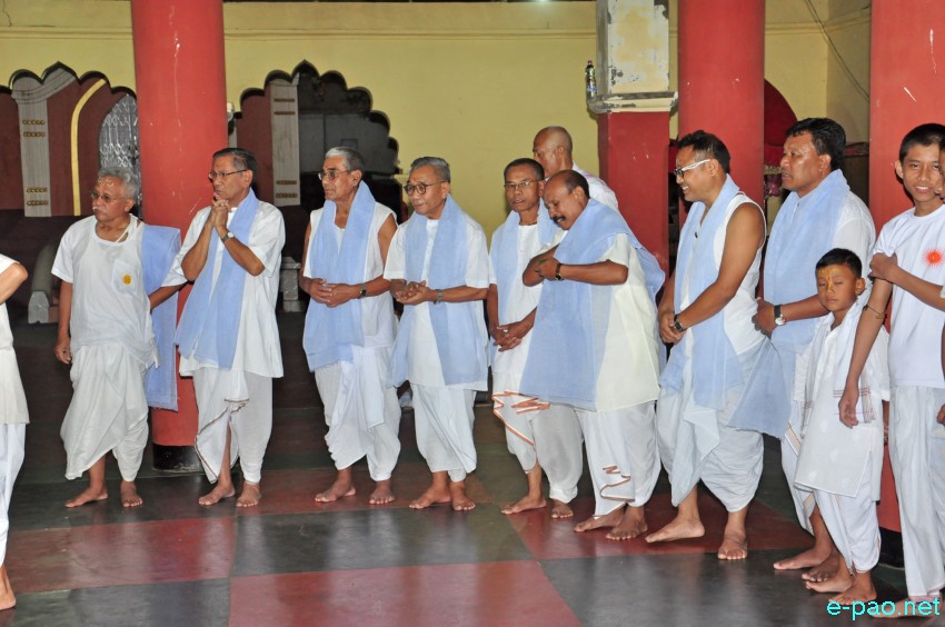 Joydeva Chongba in connection with Kang at Bamon Leikai, Imphal  :: June 30, 2017