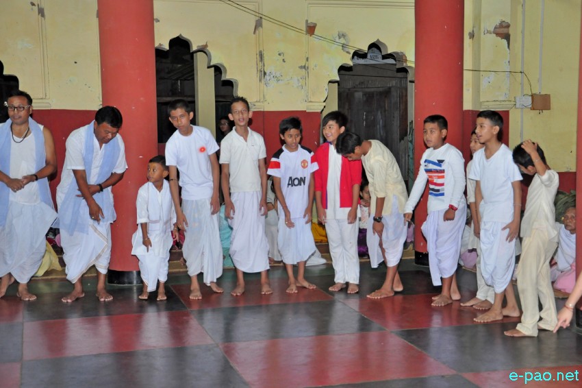 Joydeva Chongba in connection with Kang at Bamon Leikai, Imphal  :: June 30, 2017