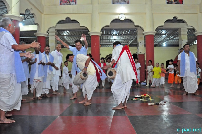 Joydeva Chongba in connection with Kang at Bamon Leikai, Imphal  :: June 30, 2017