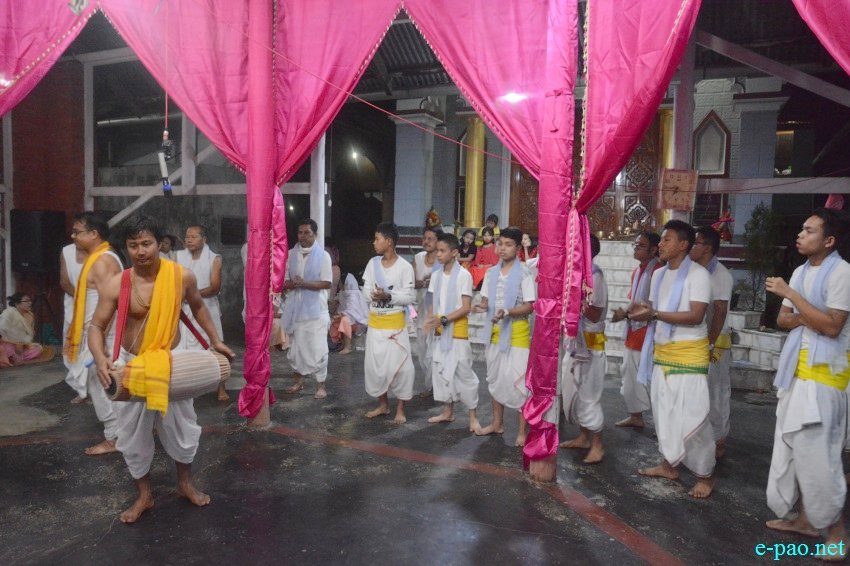 'Chali shaba' and 'Choidev Chongba'  as part of Kang festival at Bamon Leikai :: 22nd July 2018