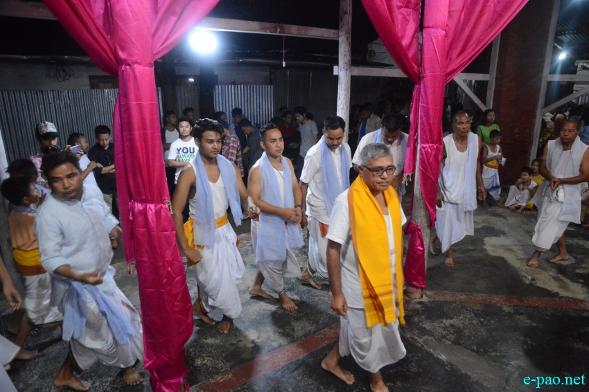 'Chali shaba' and 'Choidev Chongba'  as part of Kang festival at Bamon Leikai :: 22nd July 2018