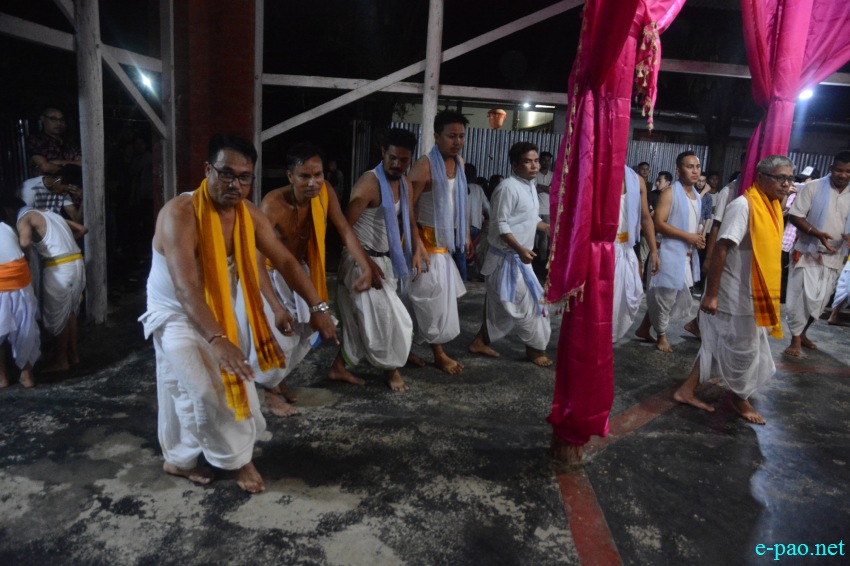 'Chali shaba' and 'Choidev Chongba'  as part of Kang festival at Bamon Leikai :: 22nd July 2018