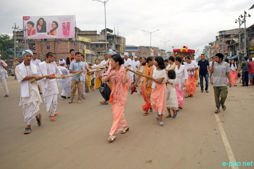 ISKCON Kanglen Kang Chingba at Tiddim road , Imphal :: July 22, 2018